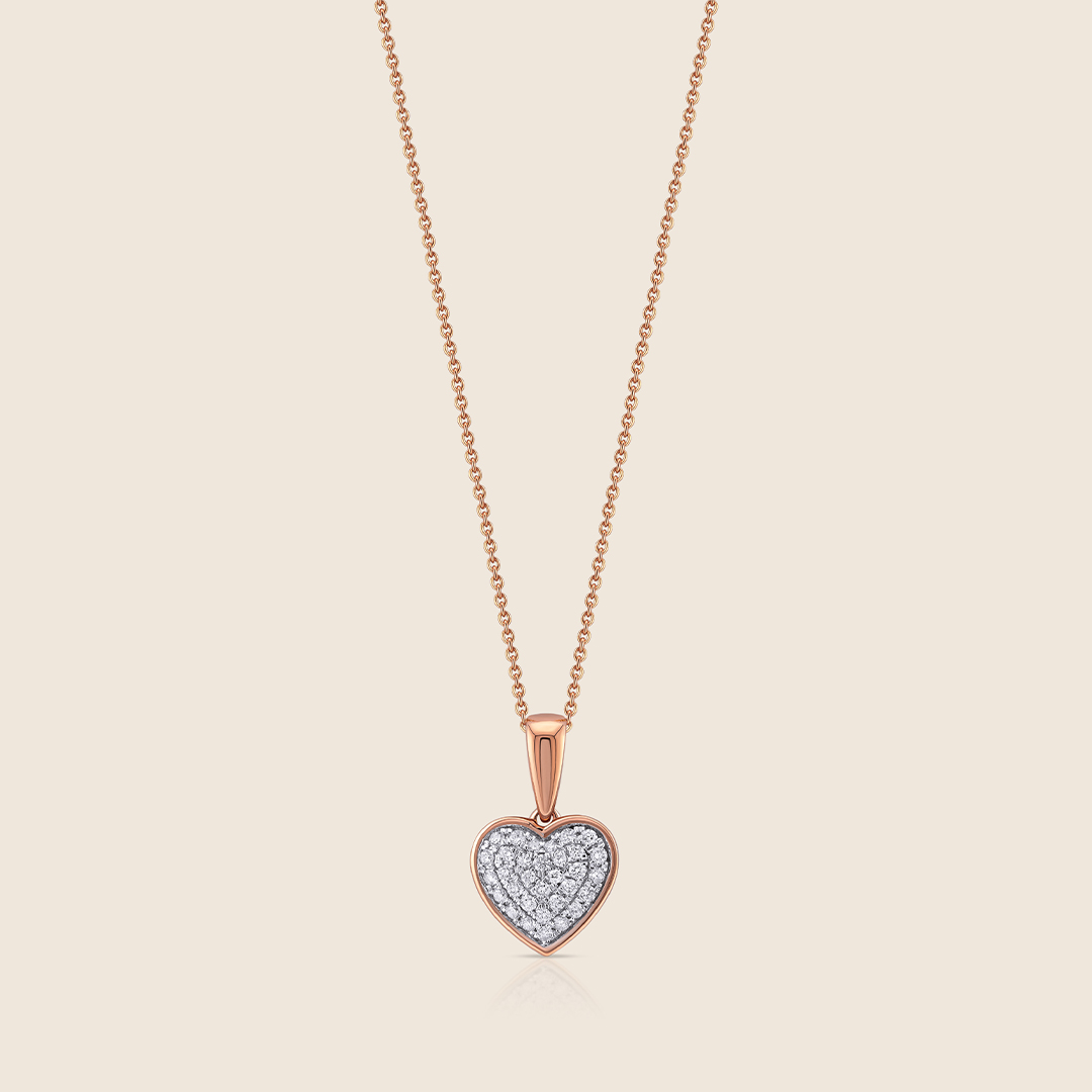ADPC000498-image-598-212101112-2.jpg Esme rose gold diamond heart pendant - Image 1