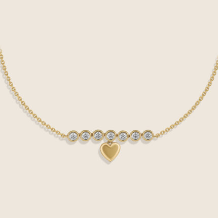Esme yellow gold diamond bracelet
