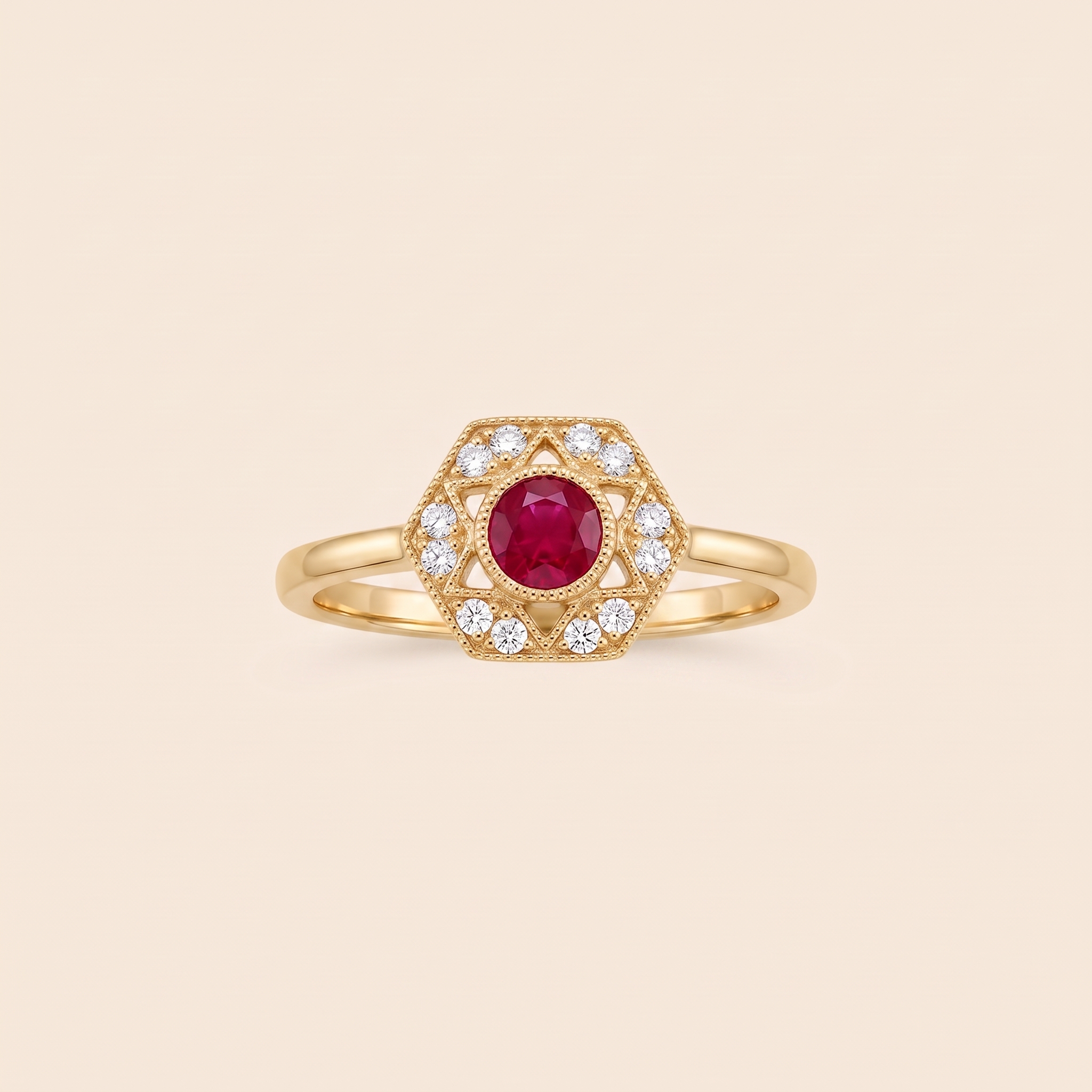ADRG000025-image-773-Gemini_Generated_Image_gch4j3gch4j3gch4 Revival rose gold diamond geometric ring with ruby - Image 1