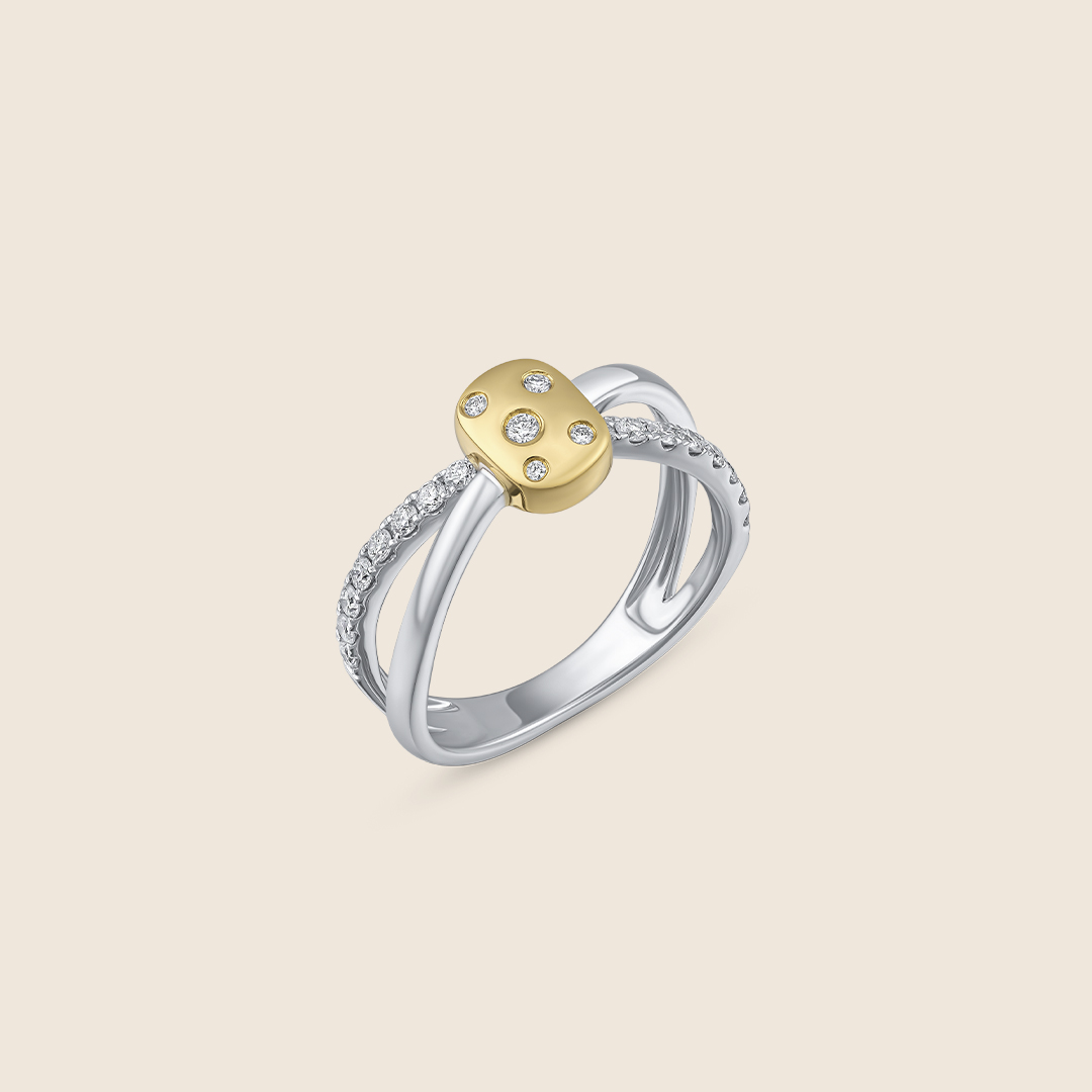 ADRG001637-image-534-ADRG001637-SLR-1 Stellar white gold diamond stackable ring - Image 1