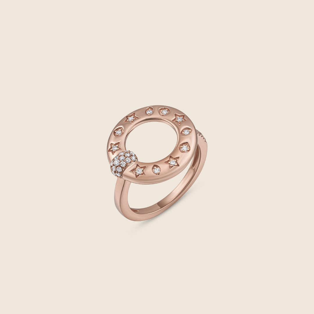 ADRG001644-image-566-ADRG001644-STE-1 Stellar rose gold diamond round ring - Image 1
